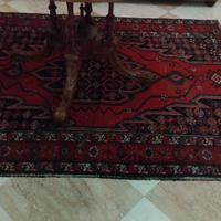 tappeto rosso persiano tabriz 