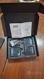 Debra ER-Mini UHF monitoraggio wireless 2 tx 1 rx