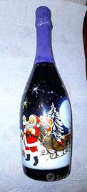 Bottiglia spumante Natalizia