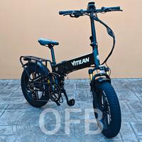 Bici elettrica fat biammortizzata nuova garanzia 