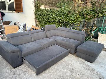 Divano letto angolare