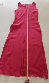 VESTITO LUNGO color rosso rubino