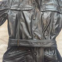 Versace trench pelle