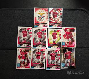 Lotto 10 Carte Topps Match Attax 2022/23 Benfica