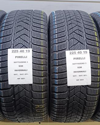 4 GOMME 225 40 19 PIRELLI INV RIF3651