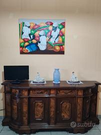 Mobile basso in legno 