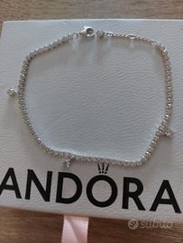 bracciale tennis pandora con swarovski misura da 1