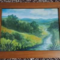 quadro pittura su tela, Paesaggio 