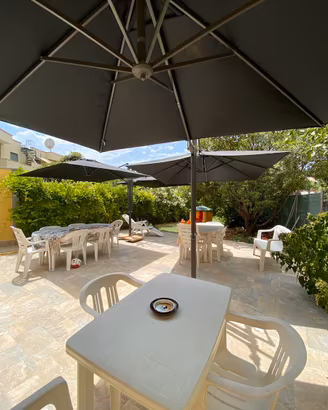 4 Ombrelloni grandi da giardino
