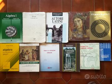 Libri Testi Scolastici Scuola Superiore Vari Anni