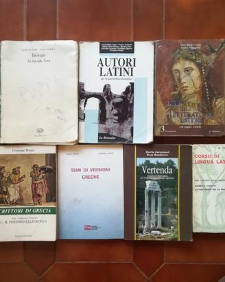 Libri Testi Scolastici Scuola Superiore Vari Anni