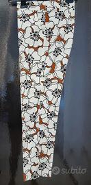 Pantalone capri fantasia
