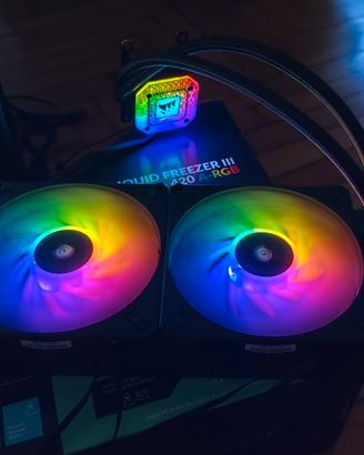 Corsair 280mm aio rgb + Commander CORE 