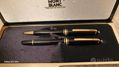 Set Mont Blanc Meisterstuck Pennabilli e roller.