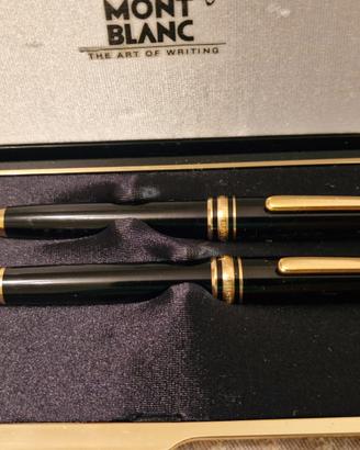 Set Mont Blanc Meisterstuck Pennabilli e roller.