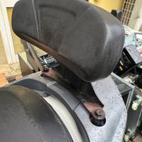 Schienalino per passeggero specifico per lo scoote