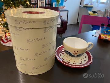 Barattolo + tazza dà thé o tisana