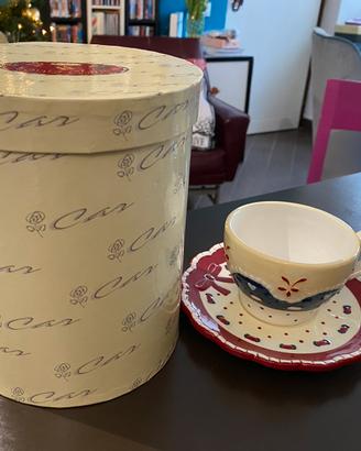 Barattolo + tazza dà thé o tisana