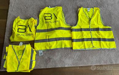 Gilet ad Alta visibilità- kit 10 pezzi