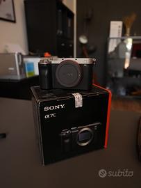 Sony A7C Full Frame + Scatola + Scontrino