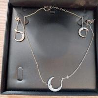 Collana e orecchini luna