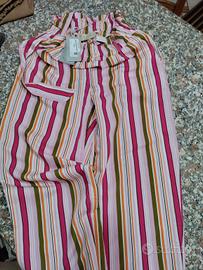 pantalone righe kaos taglia  42