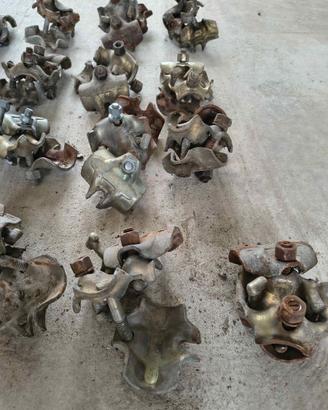 Giunti ortogonali per ponteggi, 20 pezzi
