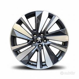 4 cerchi lega peugeot 3008 5008 r19 lt3846