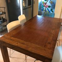 Tavolo etinco con 4 sedie