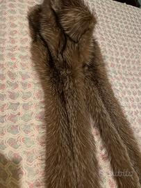 Coprispalle in pelliccia volpe vintage