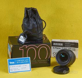 Zeiss S-Planar T* 100/4 per Contax / Yashica