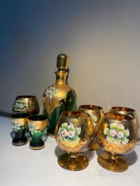 Servizio Vintage Vetro di Murano