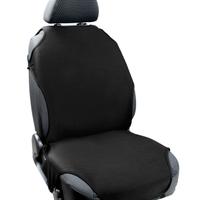 Coprisedili elasticizzato in poliestere nero