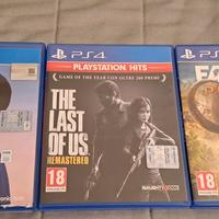 Giochi PS4 - The Last of Us-Fifa22,-Far Cry-Primal