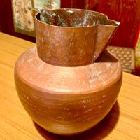 Brocca, recipiente, versatoio d’epoca in rame