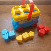 Baby Mickey Shape Sorter Bus - Inserimento forme