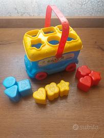 Baby Mickey Shape Sorter Bus - Inserimento forme