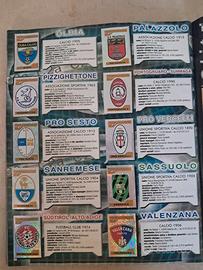 Album di figurine panini calciatori completo 2004-