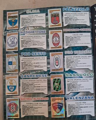 Album di figurine panini calciatori completo 2004-