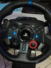 sterzo logitech g29 per playstation e pedane