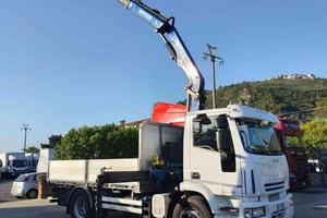 IVECO EUROCARGO 180E28 GRU E CASSONE