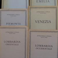 Guide Touring Club " Attraverso l'Italia"  11 Vol.