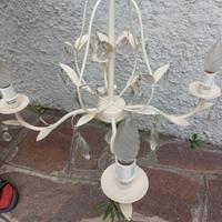 lampadario vintage/shabby chic 