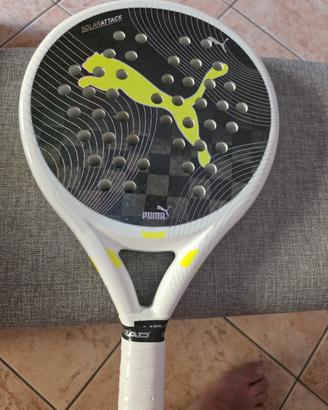 Padel Puma Solar Attack CTRL Momo Gonzalez 