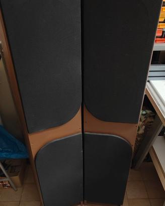 Coppia Diffusori da pavimento tre vie + subwoofer