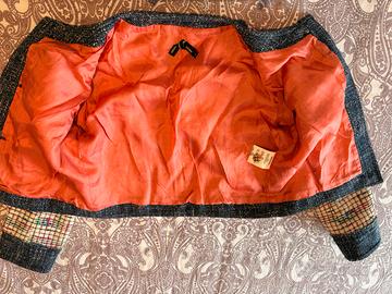 Giacca corta in tweed