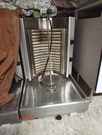 Girarrosto verticale professionale per kebab/gyros
