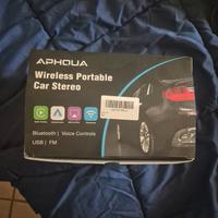 apqua a3 wireless portable car stereo