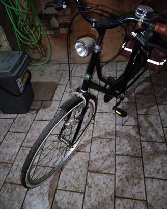 bici da donna da passaggio 