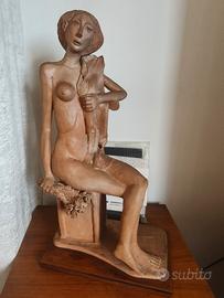 Statua terracotta Pippo Giardina 